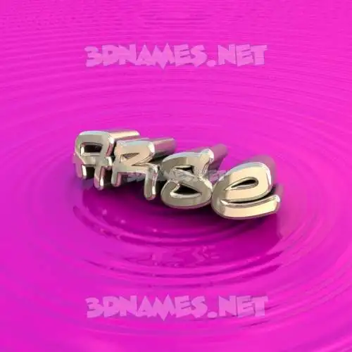 arse in Pink Graffiti style - 3D name wallpaper