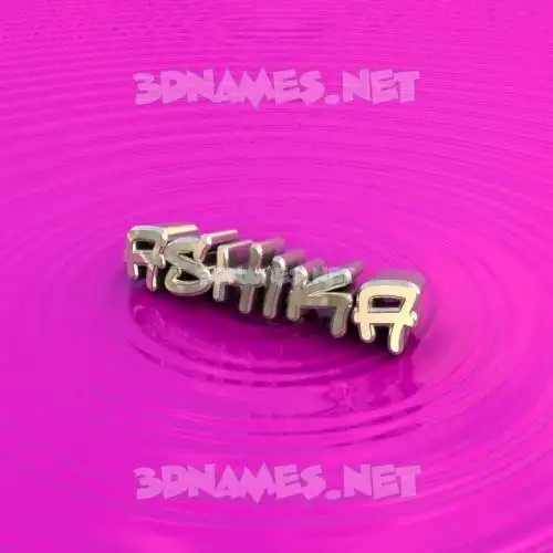 ashika in Pink Graffiti style - 3D name wallpaper ashika in Pink Graffiti style - 3D name wallpaper