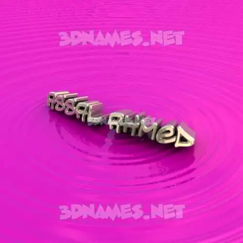 assal ahmed in Pink Graffiti style - 3D name wallpaper assal ahmed in Pink Graffiti style - 3D name wallpaper