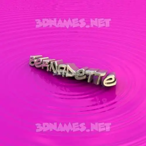 bernadette in Pink Graffiti style - 3D name wallpaper bernadette in Pink Graffiti style - 3D name wallpaper