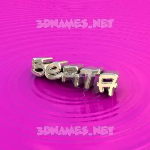 berta in Pink Graffiti style - 3D name wallpaper berta in Pink Graffiti style - 3D name wallpaper