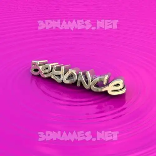 beyonce in Pink Graffiti style - 3D name wallpaper beyonce in Pink Graffiti style - 3D name wallpaper
