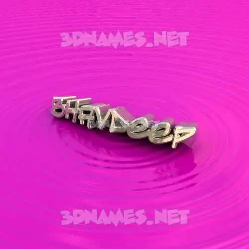 bhavdeep in Pink Graffiti style - 3D name wallpaper