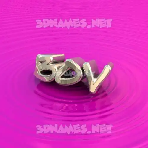 bov in Pink Graffiti style - 3D name wallpaper bov in Pink Graffiti style - 3D name wallpaper