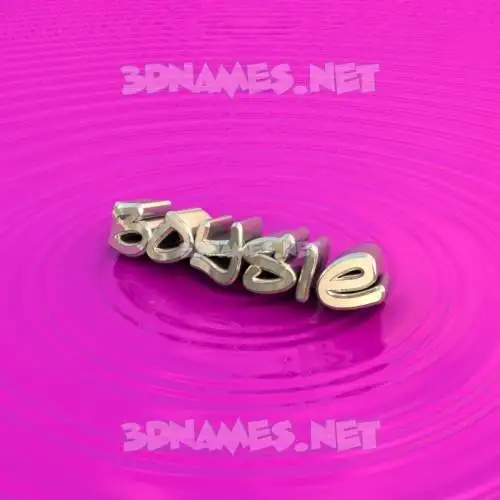boysie in Pink Graffiti style - 3D name wallpaper