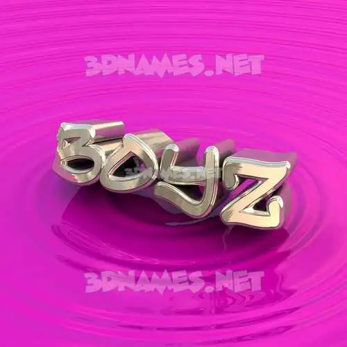 boyz in Pink Graffiti style - 3D name wallpaper boyz in Pink Graffiti style - 3D name wallpaper