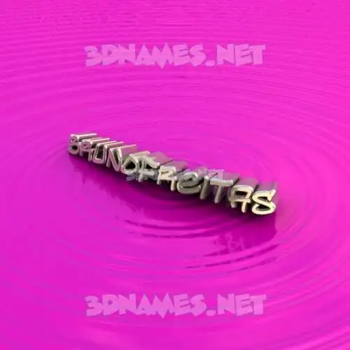 brunofreitas in Pink Graffiti style - 3D name wallpaper