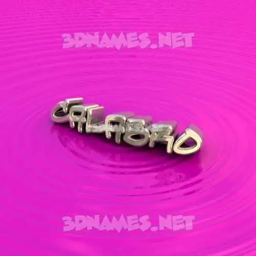 calabro in Pink Graffiti style - 3D name wallpaper