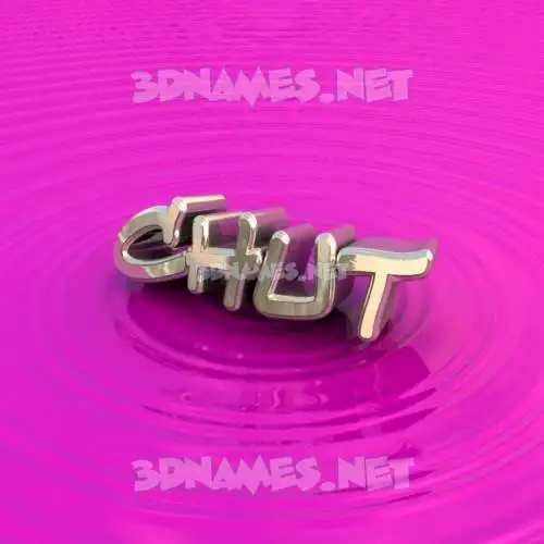 chut in Pink Graffiti style - 3D name wallpaper chut in Pink Graffiti style - 3D name wallpaper