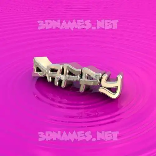 daffy in Pink Graffiti style - 3D name wallpaper daffy in Pink Graffiti style - 3D name wallpaper