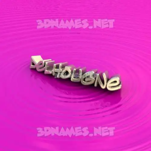delhougne in Pink Graffiti style - 3D name wallpaper delhougne in Pink Graffiti style - 3D name wallpaper