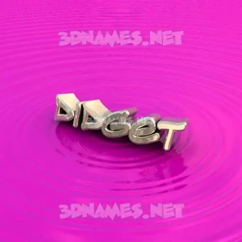 didget in Pink Graffiti style - 3D name wallpaper didget in Pink Graffiti style - 3D name wallpaper