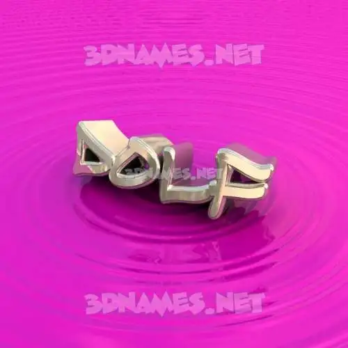dolf in Pink Graffiti style - 3D name wallpaper dolf in Pink Graffiti style - 3D name wallpaper