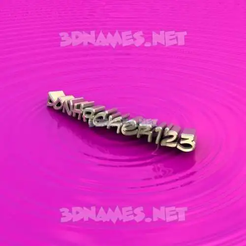 donhacker123 in Pink Graffiti style - 3D name wallpaper