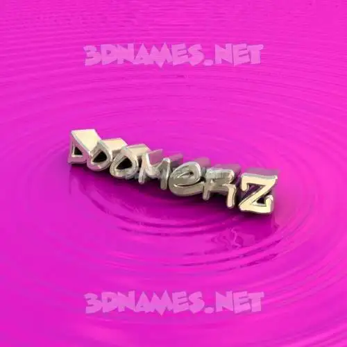 doomerz in Pink Graffiti style - 3D name wallpaper doomerz in Pink Graffiti style - 3D name wallpaper