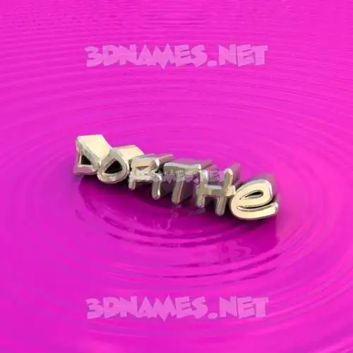 dorthe in Pink Graffiti style - 3D name wallpaper dorthe in Pink Graffiti style - 3D name wallpaper