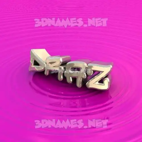 draz in Pink Graffiti style - 3D name wallpaper draz in Pink Graffiti style - 3D name wallpaper