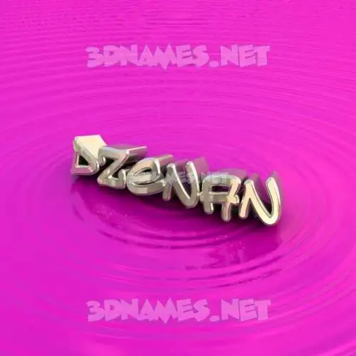 dzenan in Pink Graffiti style - 3D name wallpaper dzenan in Pink Graffiti style - 3D name wallpaper