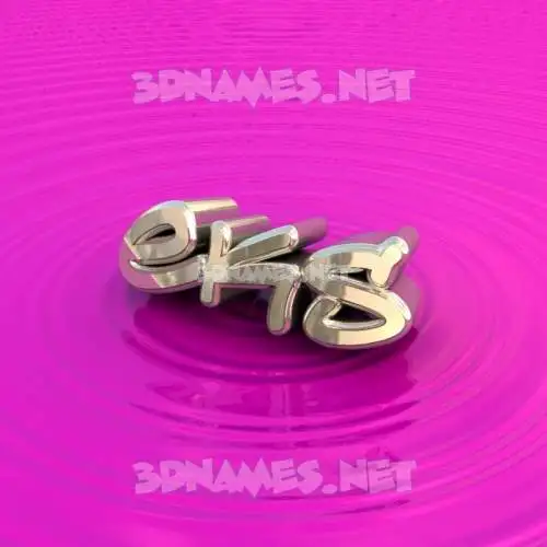 eks in Pink Graffiti style - 3D name wallpaper eks in Pink Graffiti style - 3D name wallpaper