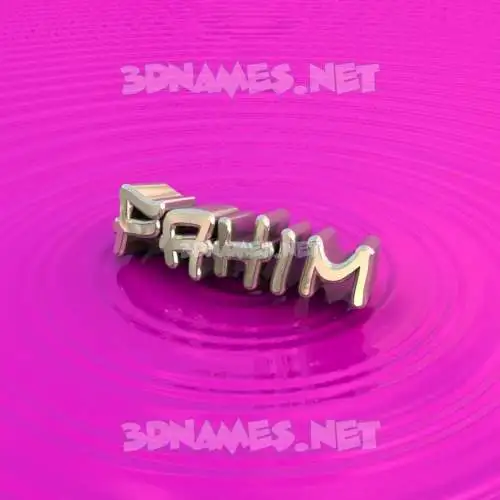 fahim in Pink Graffiti style - 3D name wallpaper