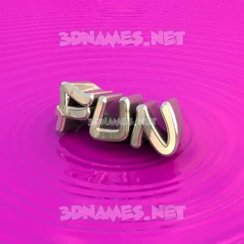 fun in Pink Graffiti style - 3D name wallpaper fun in Pink Graffiti style - 3D name wallpaper