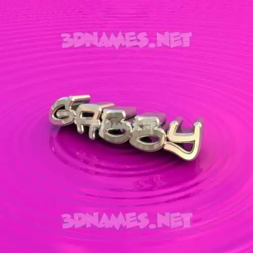 gabby in Pink Graffiti style - 3D name wallpaper gabby in Pink Graffiti style - 3D name wallpaper