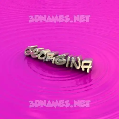 georgina in Pink Graffiti style - 3D name wallpaper georgina in Pink Graffiti style - 3D name wallpaper