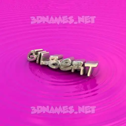 gilbert in Pink Graffiti style - 3D name wallpaper gilbert in Pink Graffiti style - 3D name wallpaper