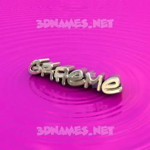 graeme in Pink Graffiti style - 3D name wallpaper graeme in Pink Graffiti style - 3D name wallpaper