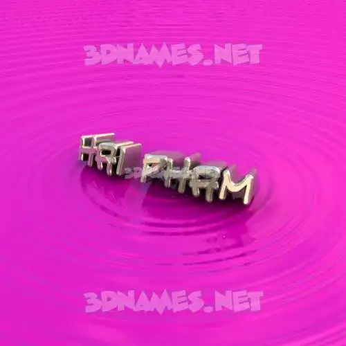 hai pham in Pink Graffiti style - 3D name wallpaper