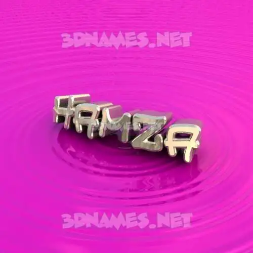 hamza in Pink Graffiti style - 3D name wallpaper hamza in Pink Graffiti style - 3D name wallpaper