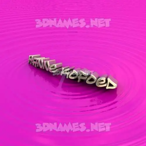 hanne kofoed in Pink Graffiti style - 3D name wallpaper hanne kofoed in Pink Graffiti style - 3D name wallpaper