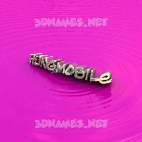 hungmobile in Pink Graffiti style - 3D name wallpaper hungmobile in Pink Graffiti style - 3D name wallpaper