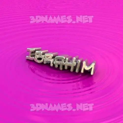 ibrahim in Pink Graffiti style - 3D name wallpaper ibrahim in Pink Graffiti style - 3D name wallpaper