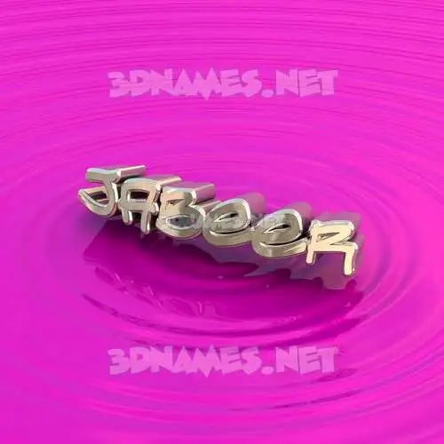 jabeer in Pink Graffiti style - 3D name wallpaper jabeer in Pink Graffiti style - 3D name wallpaper