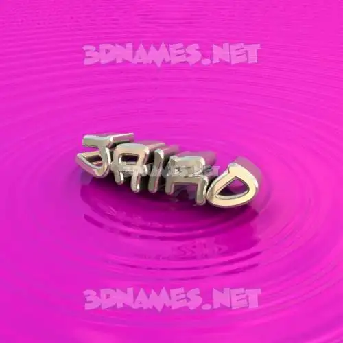 jairo in Pink Graffiti style - 3D name wallpaper