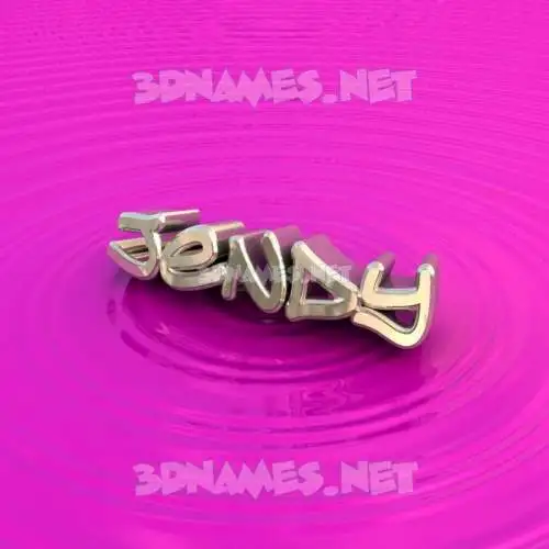 jendy in Pink Graffiti style - 3D name wallpaper jendy in Pink Graffiti style - 3D name wallpaper