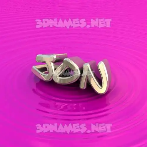 jon in Pink Graffiti style - 3D name wallpaper jon in Pink Graffiti style - 3D name wallpaper