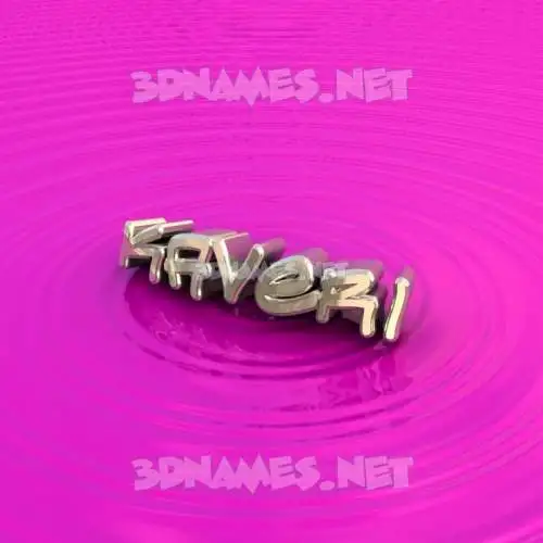 kaveri in Pink Graffiti style - 3D name wallpaper
