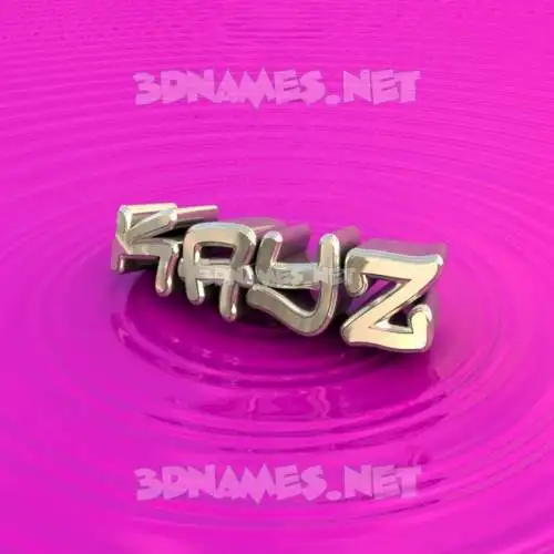 kayz in Pink Graffiti style - 3D name wallpaper kayz in Pink Graffiti style - 3D name wallpaper
