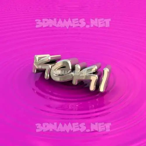 keki in Pink Graffiti style - 3D name wallpaper