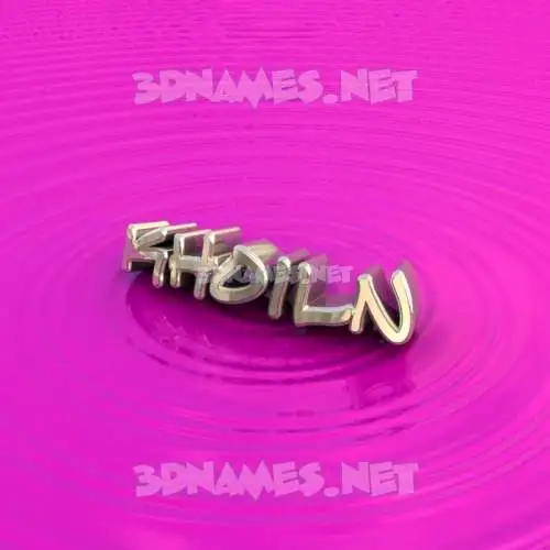 khoiln in Pink Graffiti style - 3D name wallpaper