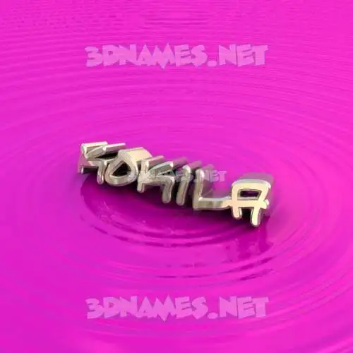 kokila in Pink Graffiti style - 3D name wallpaper kokila in Pink Graffiti style - 3D name wallpaper