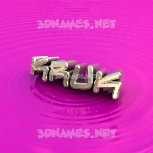 kruk in Pink Graffiti style - 3D name wallpaper kruk in Pink Graffiti style - 3D name wallpaper