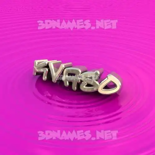 kvaso in Pink Graffiti style - 3D name wallpaper