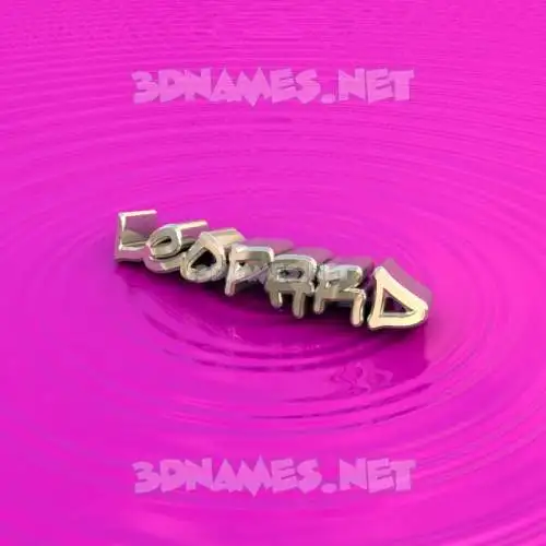 leopard in Pink Graffiti style - 3D name wallpaper leopard in Pink Graffiti style - 3D name wallpaper