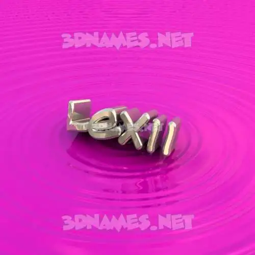lexii in Pink Graffiti style - 3D name wallpaper lexii in Pink Graffiti style - 3D name wallpaper