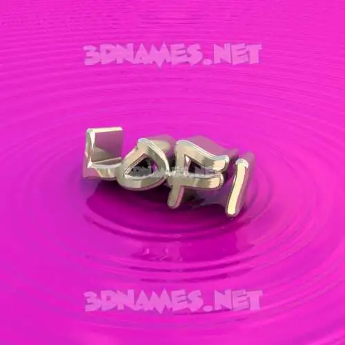 lofi in Pink Graffiti style - 3D name wallpaper lofi in Pink Graffiti style - 3D name wallpaper