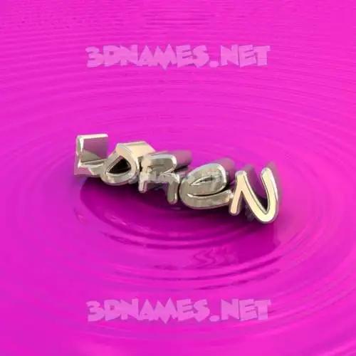 loren in Pink Graffiti style - 3D name wallpaper loren in Pink Graffiti style - 3D name wallpaper
