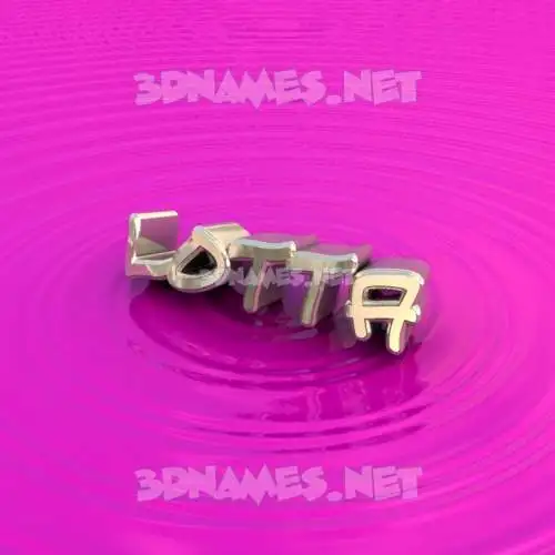 lotta in Pink Graffiti style - 3D name wallpaper lotta in Pink Graffiti style - 3D name wallpaper
